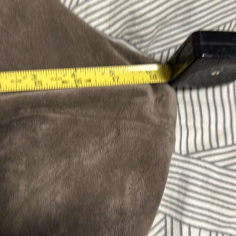 Ivanka Trump Gray Suede Dress Size 10 - Picture 9 of 9